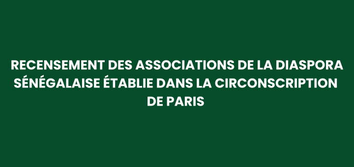 Recensement Associations