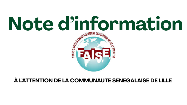 Note d'information FAISE Lille