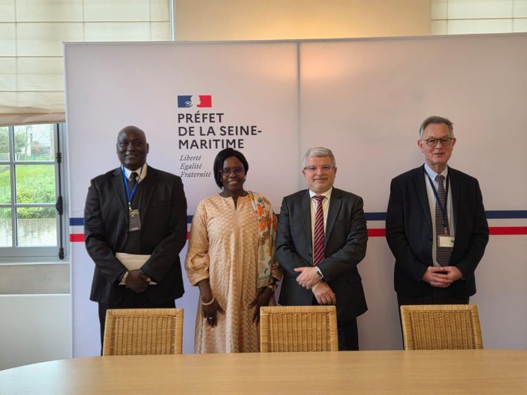 Visite de la Consule générale à Rouen